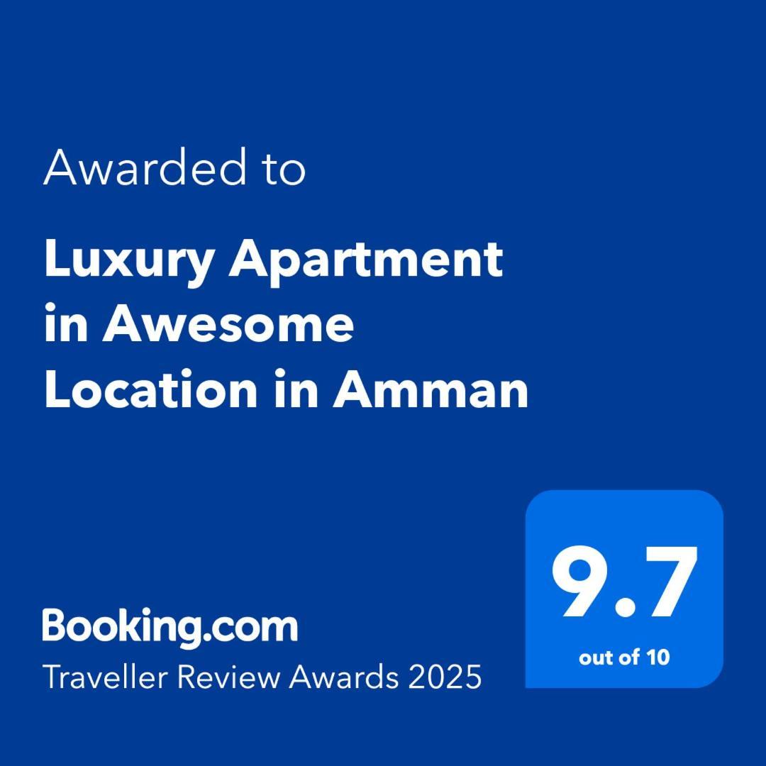 Luxury Apartment In Awesome Location In Amman Esterno foto